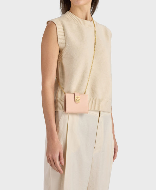 Cafuné Stance Flap Wallet - Sakura