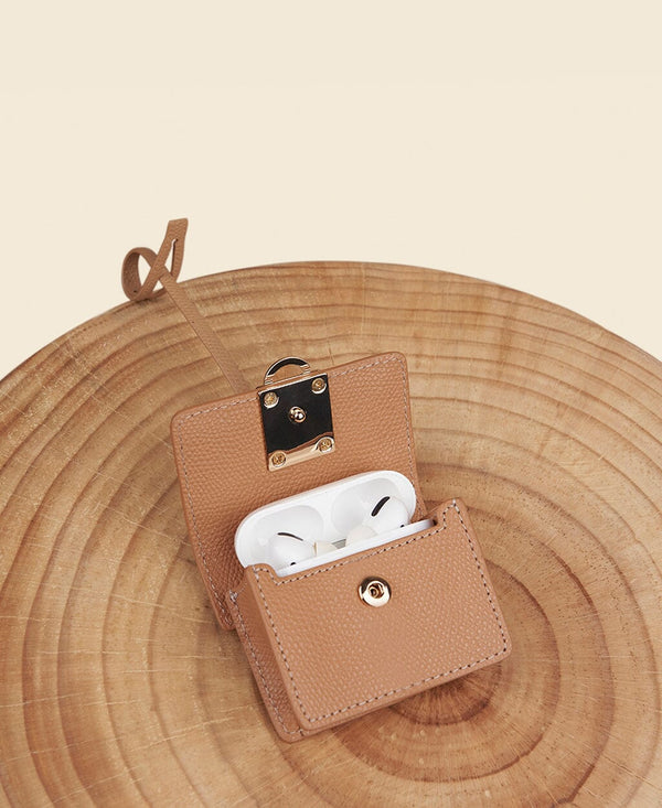 Cafuné Stance Pod AirPods Case - Camel