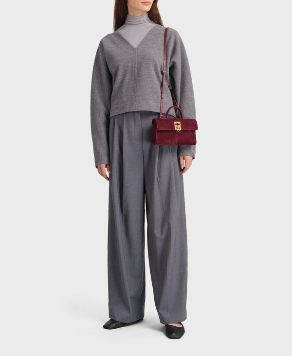 Cafuné Stance Wallet - Burgundy(Suede)