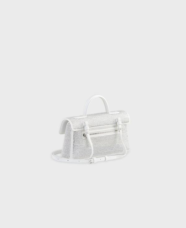 Cafuné Stance Wallet - White Rhinestone
