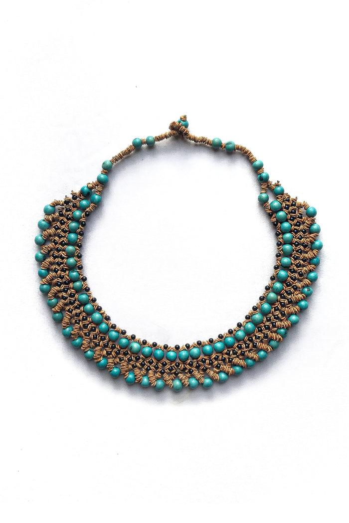 caipora Açaí and Morototó Seed Necklace