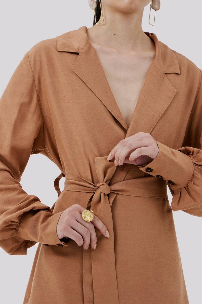 Caipora Bom Retiro Petite Silk Kimono Blazer