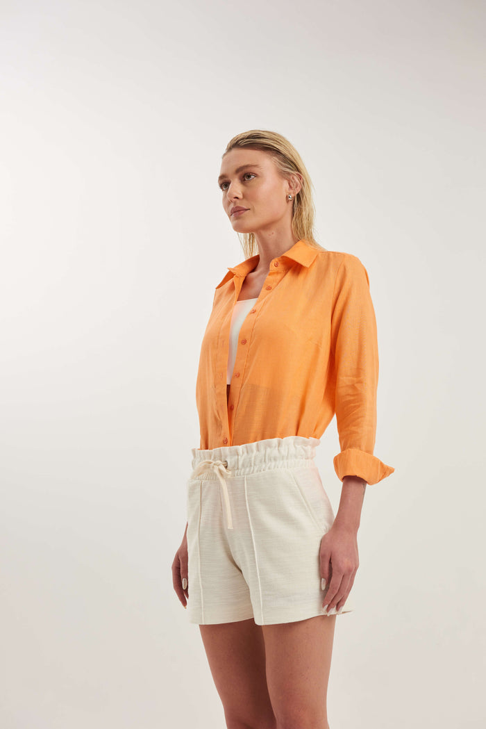 Caipora Lapônia Linen Summer Shirt