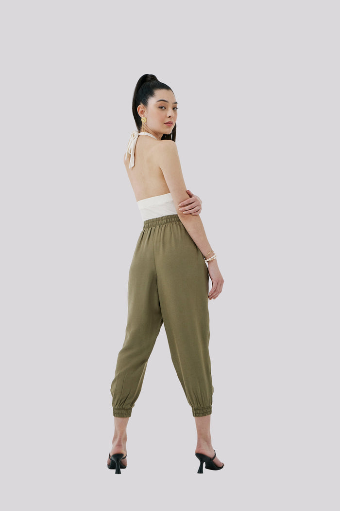 Caipora Pompeia Petite Silk Fancy Joggers