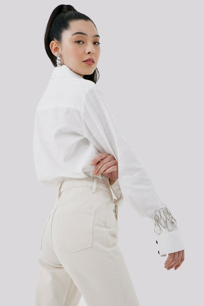 Caipora Sumaré Petite Linen Shirt