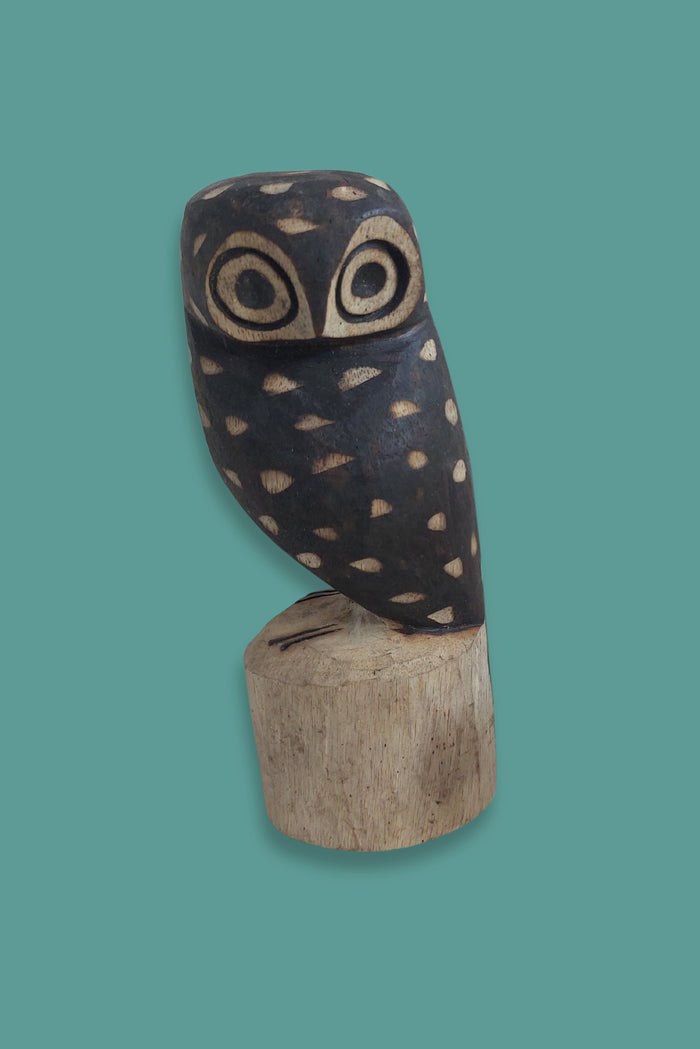 caipora Indigenous Wood Animal Sculptures - Guarani M'bya