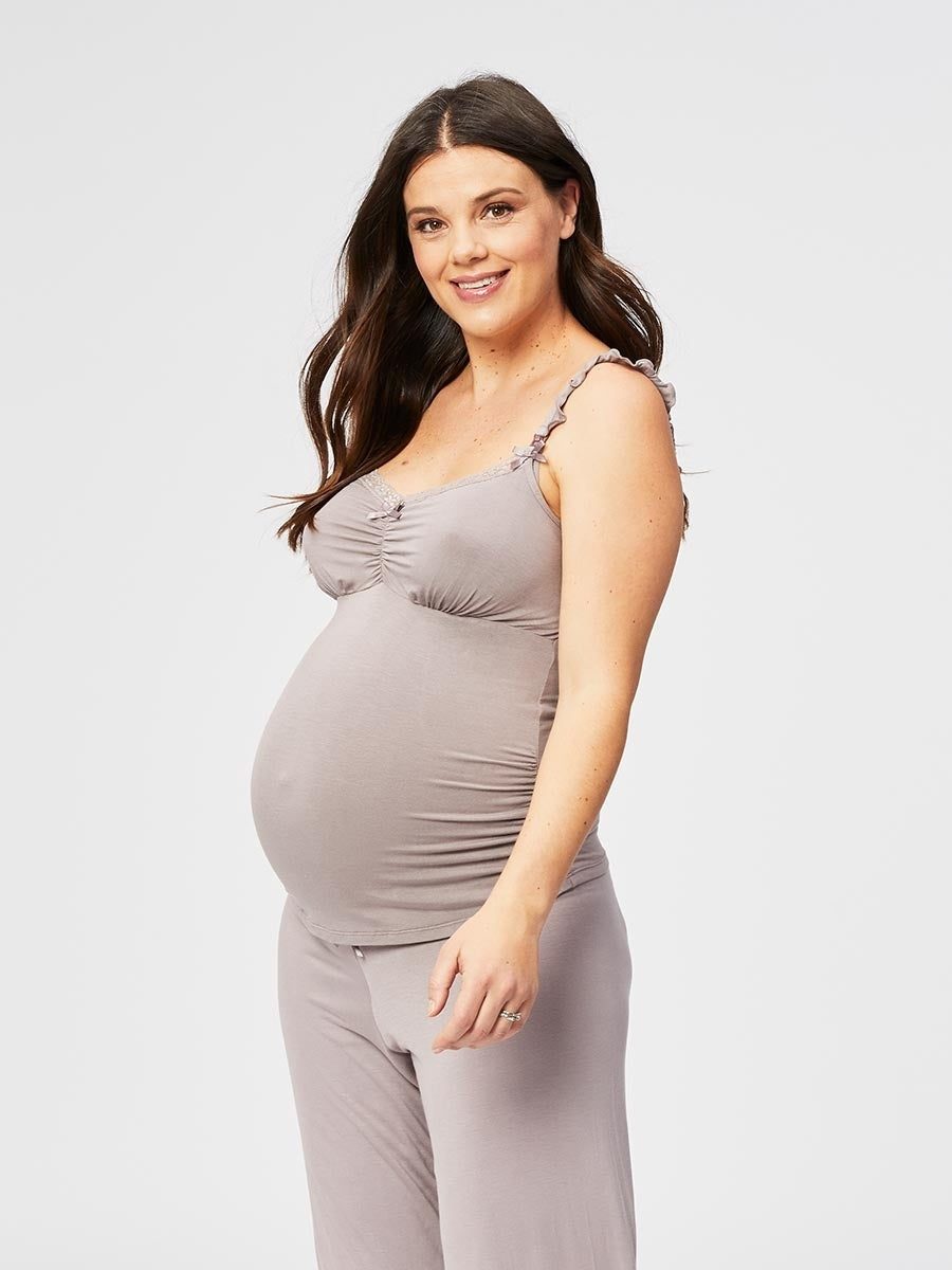 cake maternity Apple Crumble Luxurious Nursing Cami (Final Sale)