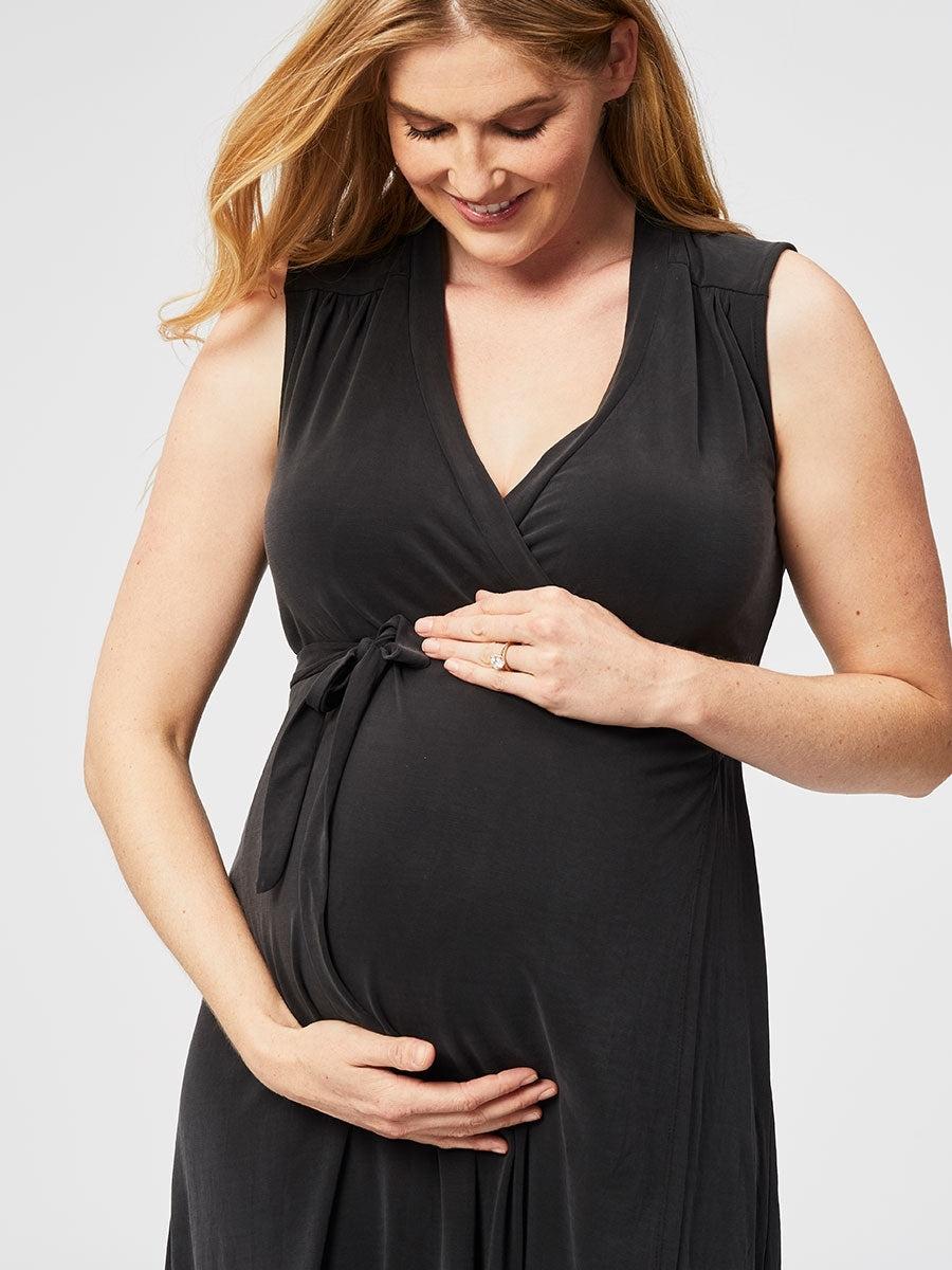 Cake Maternity Malt Nursing Wrap Dress