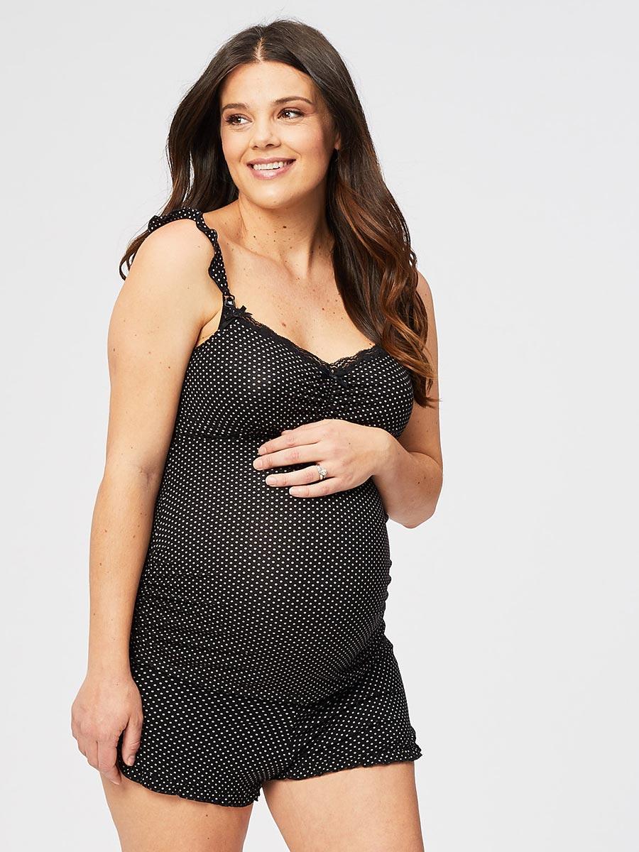 Cake Maternity Choc-Vanilla Nursing Cami (Final Sale)