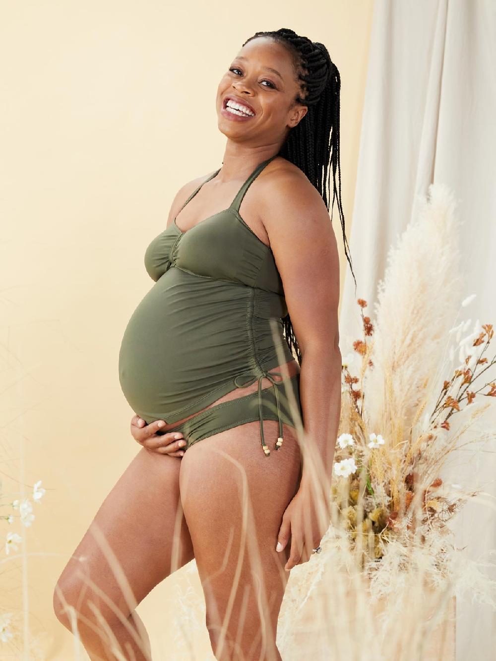 cake maternity Coconut Classic Maternity Tankini (B-E Cups) (Last Chance)