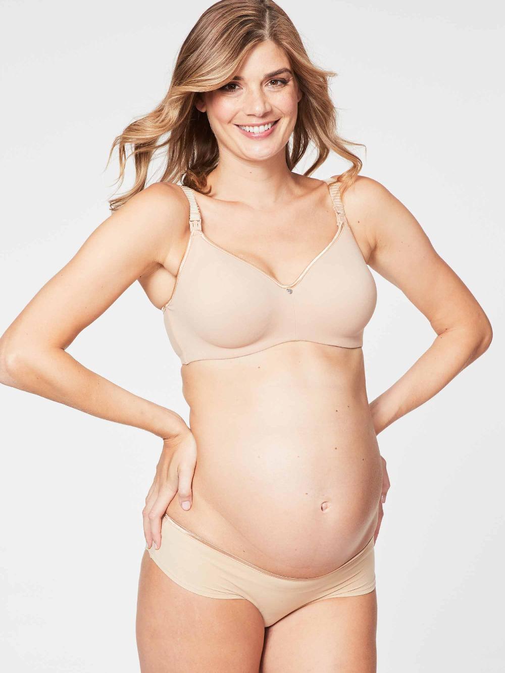 Cake Maternity Croissant T-shirt Maternity & Nursing Bra - Beige