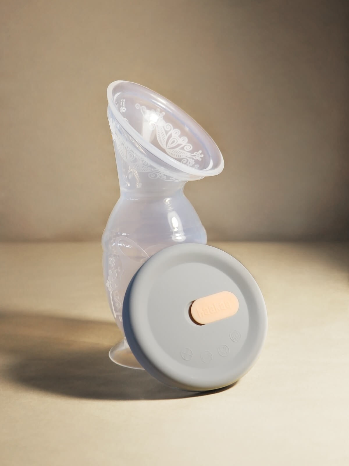 cake maternity Silicone Breast Pump & Cap Combo (150ml)