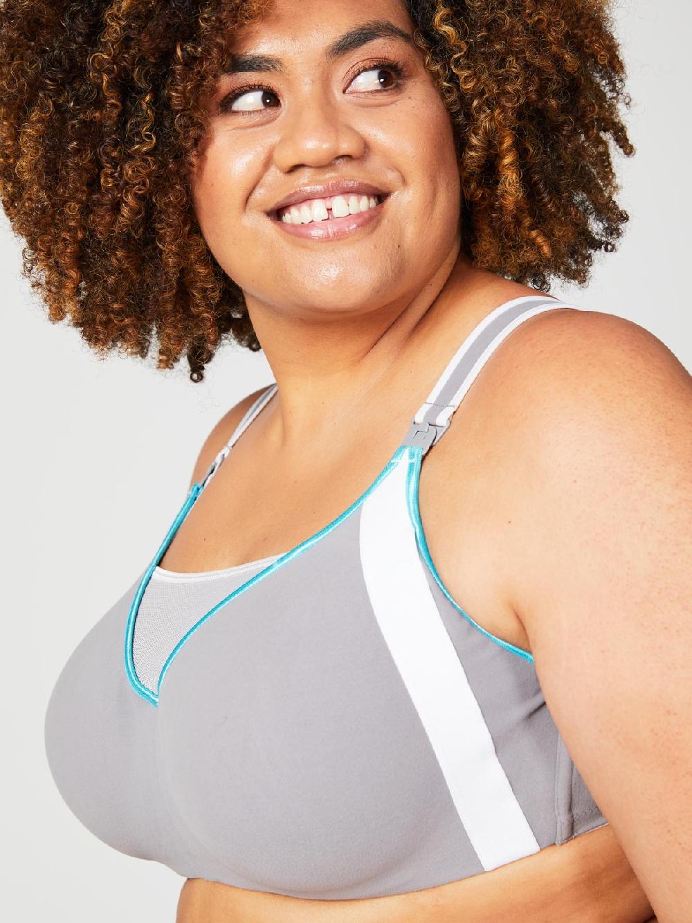 Cake Maternity Zest Maternity & Nursing Sports Bra - Grey (Final Sale)