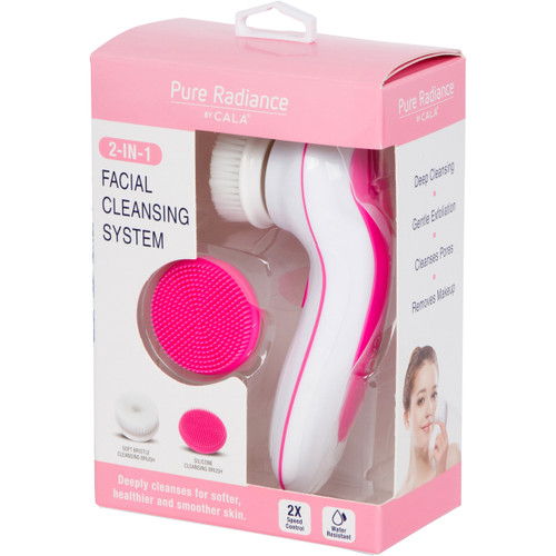 cala 2-WAY FACIAL CLEANSING SYSTEM (PINK)