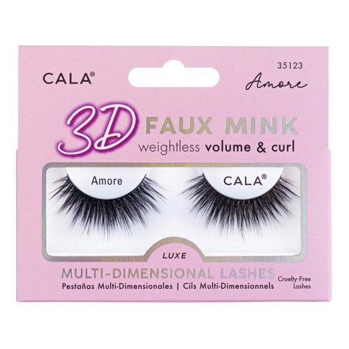 cala 3D FAUX MINK LASHES: AMORE