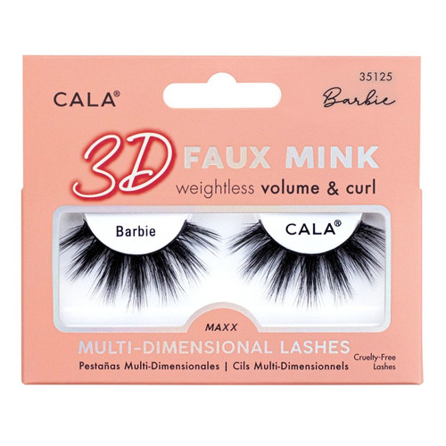 cala 3D FAUX MINK LASHES: BARBIE
