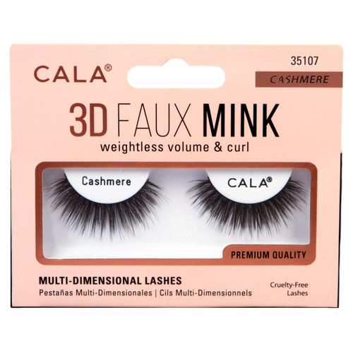 cala 3D FAUX MINK LASHES: CASHMERE