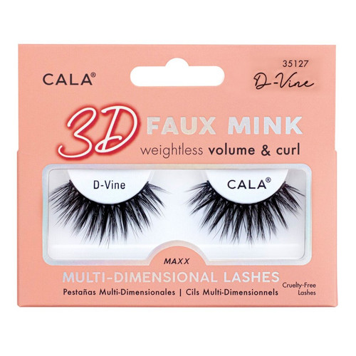 cala 3D FAUX MINK LASHES: D-VINE