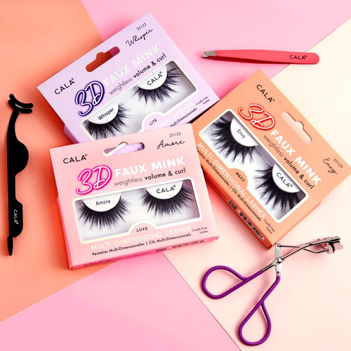 Cala 3D FAUX MINK LASHES: ENVY