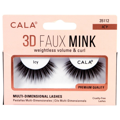 cala 3D FAUX MINK LASHES: ICY