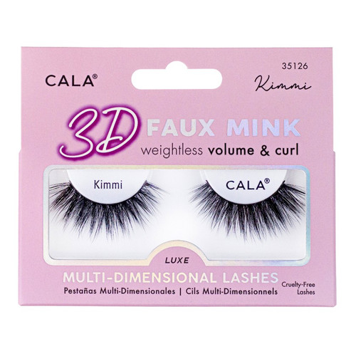 cala 3D FAUX MINK LASHES: KIMMI