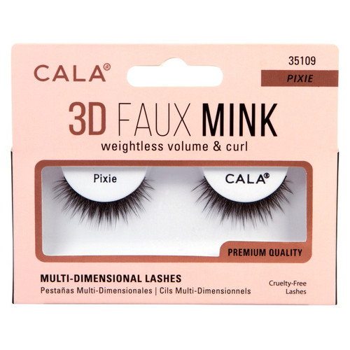 cala 3D FAUX MINK LASHES: PIXIE