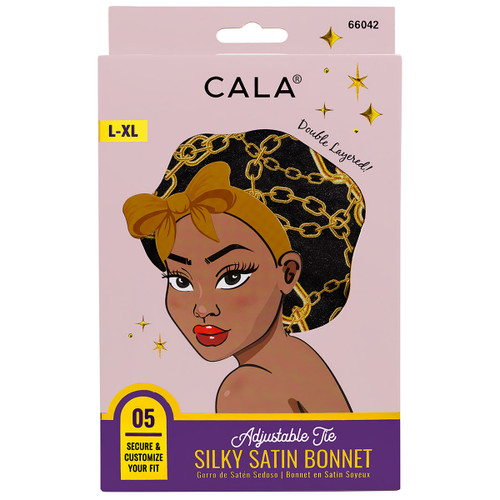 cala ADJUSTABLE BONNET: GOLD CHAINS