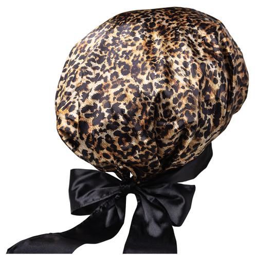 Cala ADJUSTABLE BONNET: LEOPARD PRINT