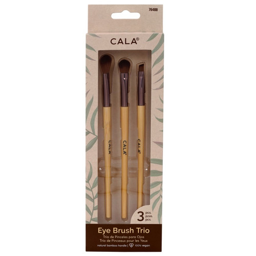 cala BAMBOO EYE BRUSH TRIO (3 PCS)