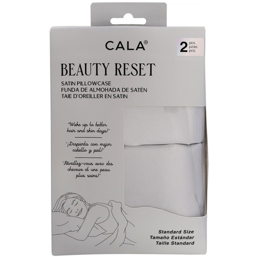 cala BEAUTY RESET SATIN PILLOWCASE: STANDARD (2PC)