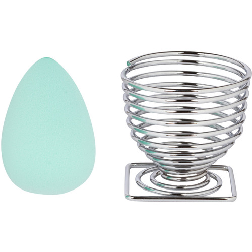 Cala BLENDING SPONGE & HOLDER: MINT (2PCS)