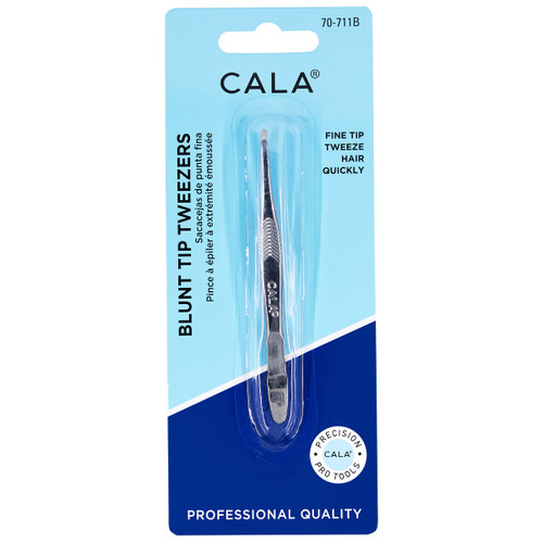 cala BLUNT TIP TWEEZERS