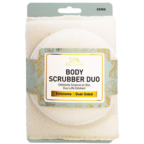 cala BODY SCRUBBER DUO | CREAM (2PK)