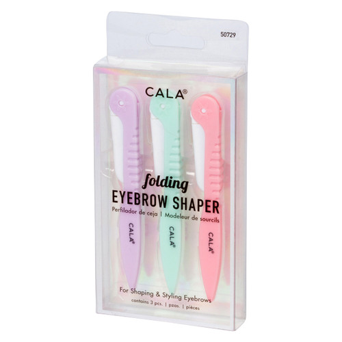 Cala CALA FOLDING EYEBROW SHAPER (3PCS / PK)