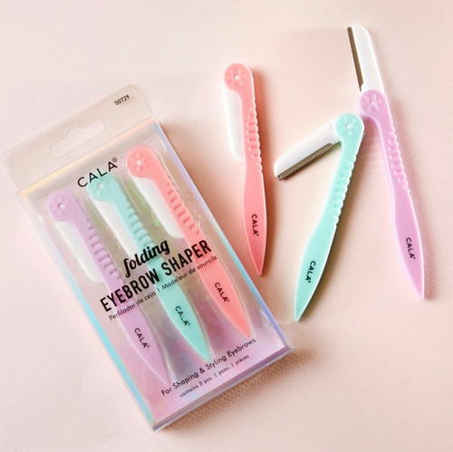 Cala CALA FOLDING EYEBROW SHAPER (3PCS / PK)