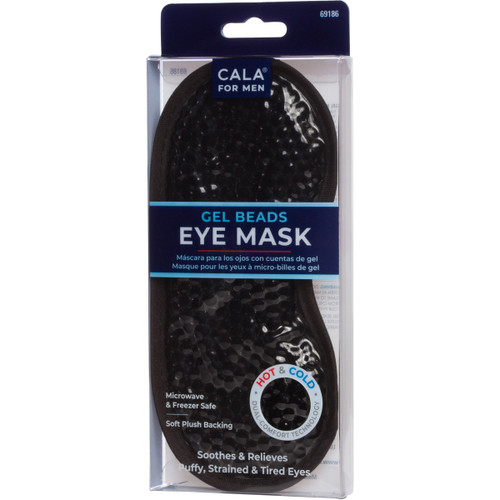 Cala CALA FOR MEN: GEL BEAD EYE MASK (BLACK)