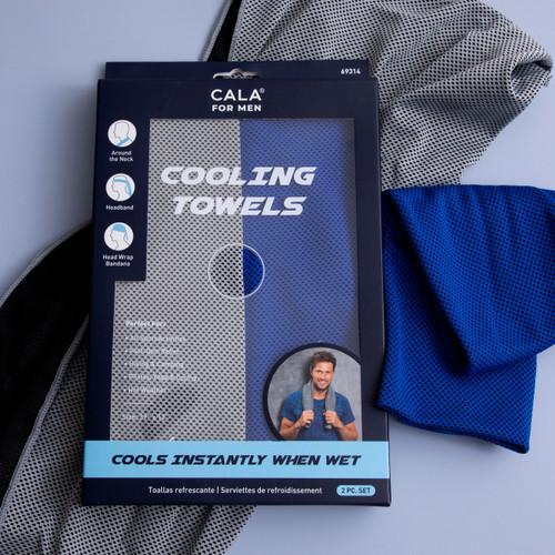 Cala CALA FOR MEN: MESH COOLING TOWELS