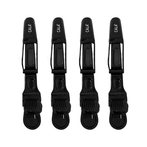 Cala CROC HAIR CLIP | BLACK (8PK)