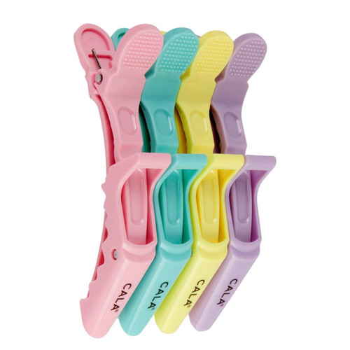 Cala CROC HAIR CLIP | PASTEL TONES (4PK)