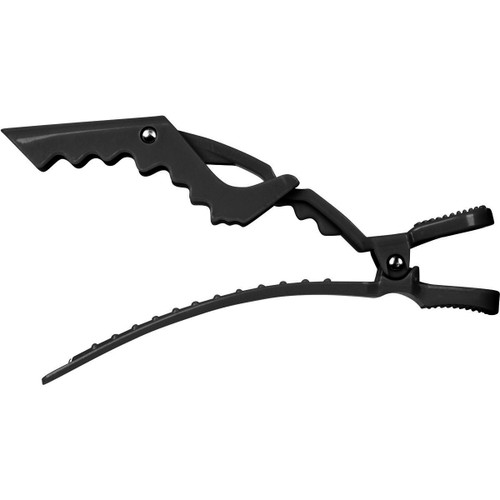 Cala CROC HAIR CLIPS: BLACK (4PCS.)