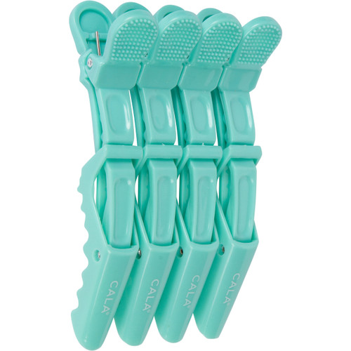 Cala CROC HAIR CLIPS | MINT (4PK)