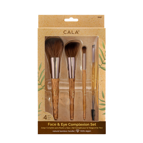 cala DARK BAMBOO FACE & EYE COMPLEXION SET (4PCS.)