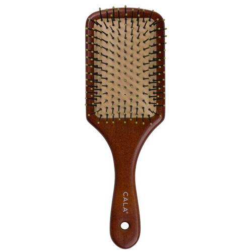 Cala DARK BAMBOO PADDLE HAIR BRUSH (LARGE)