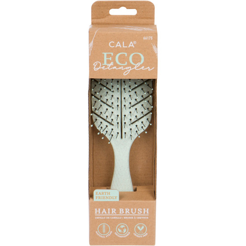 Cala ECO DETANGLER BRUSH: SAGE
