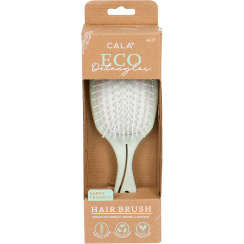 Cala ECO DETANGLER PADDLE BRUSH: SAGE