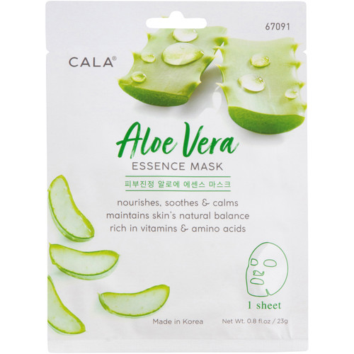 cala ESSENCE FACIAL MASKS: ALOE VERA (1 PC)