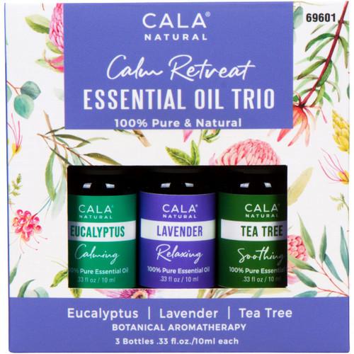 Cala ESSENTIAL OILS: CALM RETREAT TRIO