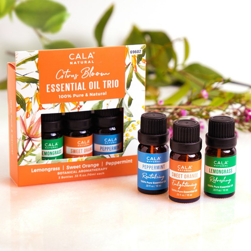 Cala ESSENTIAL OILS: CITRUS BLOOM TRIO