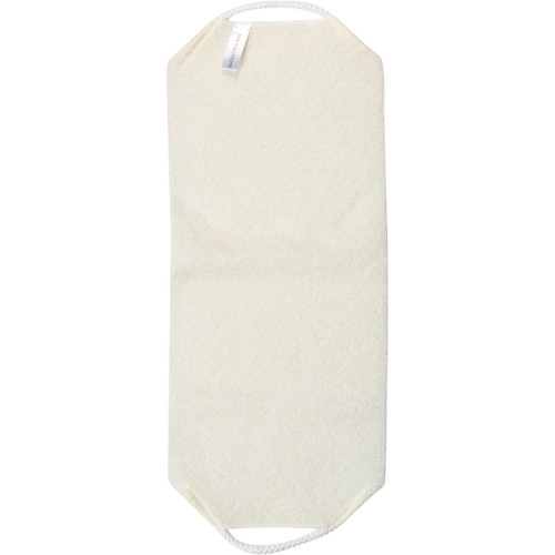 Cala EXFOLIATING STRETCH TOWEL: BLUE/CREAM