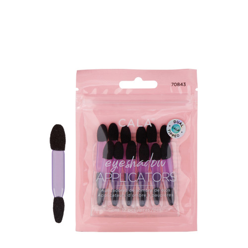 cala CALA EYESHADOW APPLICATORS (DOUBLE-TIP 12 PCS / PK)